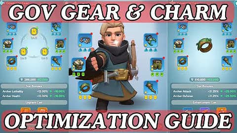 KingShot Governor Gear and Charms Guide - Complete optimization strategy for maximum combat power
