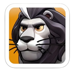 Regal White Lion